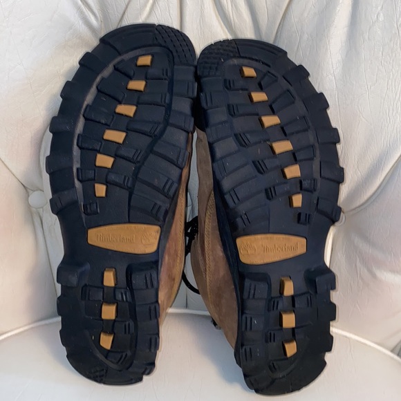 Timberland low cut brown work shoes / hikers size 11 - Picture 7 of 12